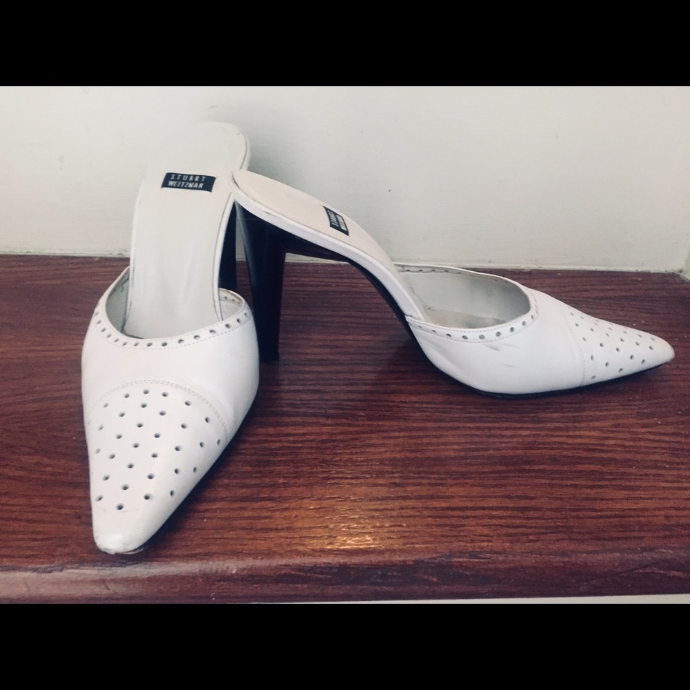 Stuart Weitzman slide heels